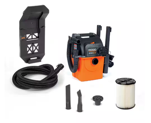 lot 48 image: 5 Gal. 5.0 Peak HP Portable Wall Mount Shop Vacuum
