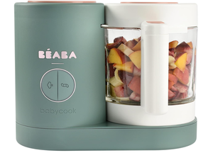 lot 142 image: BEABA Babycook Neo Baby Food Maker  Non-Toxic Glass & Stainless Steel