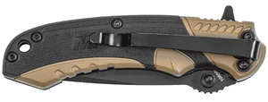 lot 390 image: Smith & Wesson M&P M2.0 6.1in S.S Ultra-Glide Folding Knife w2.75in Drop Point Blade