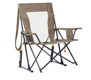 lot 453 image: GCI Outdoor Comfort Pro Rocker XL Camp Chair - Heather Aged Fatigue