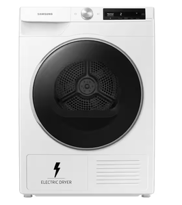 lot 7 image: Samsung 4.0 cu. ft. Ventless Smart Dial Electric Heat Pump Dryer in White with Sensor Dry DV25B6900HW