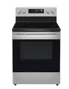 lot 11 image: LG 6.3 cu.ft. Single Oven Electric Range with EasyClean, Wi-Fi Enabled in Stainless Steel LREL6321S