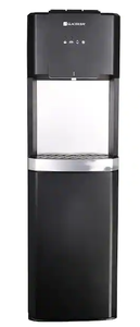 lot 32 image: Glacier Bay Matte Black and Stainless Steel Bottom Load Water Dispenser