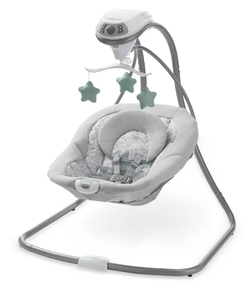 lot 62 image: Graco Simple Sway Baby Swing