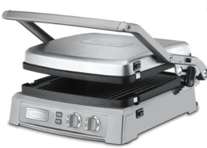 lot 204 image: Cuisinart GR-150 Griddler Deluxe