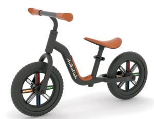 lot 214 image: 10 Chillafish Buzzi Balance Bike for Kids 1.5 Years and Older, Lightweight Toddler Bike, Black