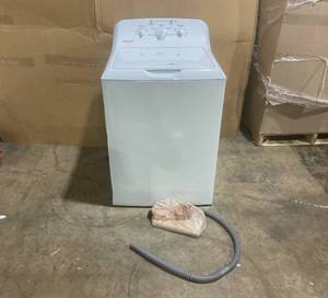 Hotpoint 4.0 cu.ft. Top Load Washer in White with Cold Plus and Water Level Control THDPROHTW265ASWWW