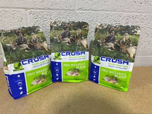 lot 373 image: LOT OF 3 Seeds Of Science Crush Food Plot Mix Pro Brassica Blend, 2LBS