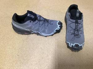 lot 443 image: Salomon  Speedcross 6 Trail-Running Shoes - Mens Size 13M