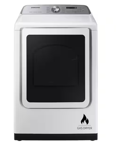 lot 6 image: Samsung 7.4 cu. ft. Vented Gas Dryer DVE52A5500W