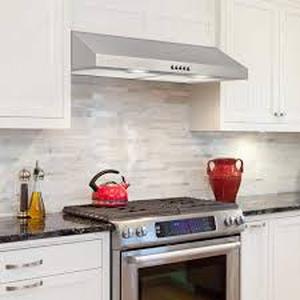 lot 15 image: Vissani 30 in. 320 CFM Convertible Under Cabinet Range Hood in Stainless Steel  Customer Returns See Pictures