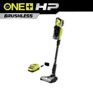 lot 36 image: RYOBI ONE HP 18V Cordless Pet Stick Vacuum Cleaner Kit with 4.0 Ah HIGH PERFORMANCE Battery and Charger    Customer Returns See Pictures