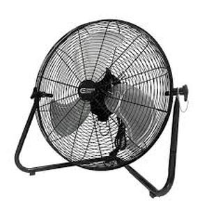 lot 37 image: Commercial Electric 20 in. 3-Speed High Velocity Floor Fan   Customer Returns See Pictures