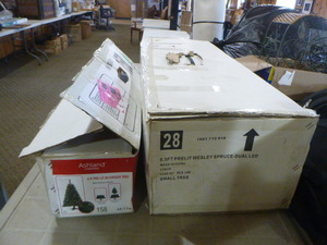 lot 37 image: 2 Christmas Trees