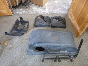 lot 39 image: Lawn Mower Attachments