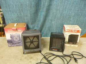 lot 82 image: 2 Ceramic Heaters
