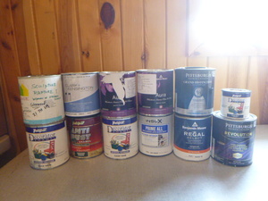 lot 83 image: Lot of Interior Paint