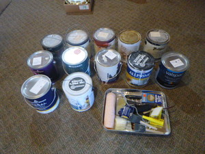 lot 84 image: Lot of Interior Paint