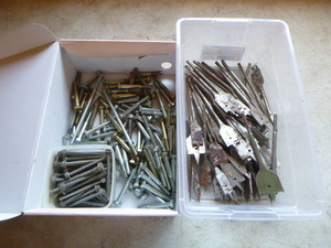 lot 119 image: Bolts and Wood Drills