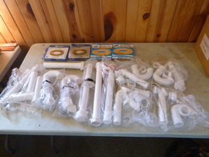 lot 135 image: PVC Pieces