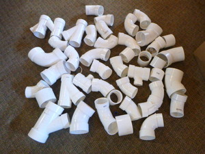 lot 137 image: PVC Pieces