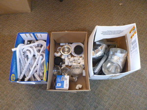 lot 138 image: Plumbing and Heating Pieces