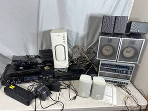 lot 73 image: Yamaha Speakers, Sony Speakers, Vintage Stereo Equipment, and More