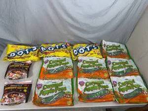 lot 89 image: Assorted Candy, Dots, Caramel Apple Pops, Tootsie Rolls
