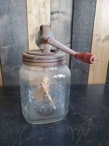 lot 17 image: Monarch Finer Foods Vintage Butter Churn