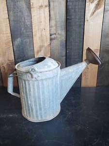 lot 29 image: Antique Watering Can with Original Copper Spout