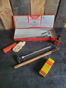 lot 78 image: Outers Rifle Cleaning Kit with lots of accessories