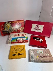 lot 58 image: Vintage Board Games