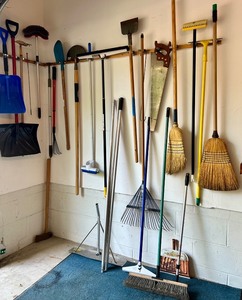 lot 147 image: Large Collection of Lawn, Garden, and Cleaning Tools