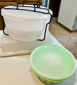 lot 151 image: Collection of Tupperware Storage Containers and Carriers with Lids