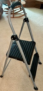 lot 155 image: Cosco Two-Step Folding Step Stool with Handle