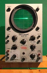 lot 012 image: EICO Oscilloscope Model 460 DC-Wide Band