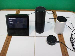 lot 013 image: Amazon Echo Devices
