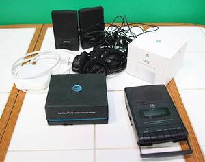 lot 018 image: Misc Electronics Lot - Google, Apple, Netgear, GE, Compaq