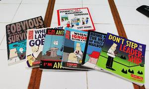 lot 052 image: Dilbert Books - Qty 7