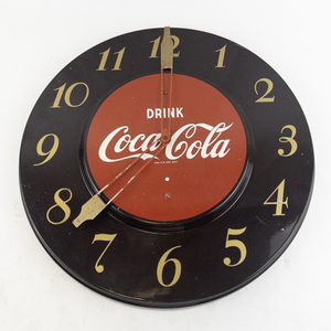 lot 30G image: 1951 Coca-Cola American Time AC-400 Electric Wall Clock