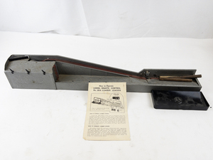 lot 4 image: Lionel No. 364 Lumber Loader with Tray, Rollers, and Instructions