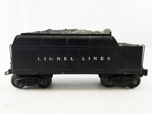 lot 10 image: Lionel Lines Vintage O Gauge Coal Tender Train Car