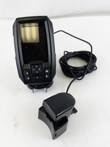 lot 147 image: Garmin Striker 4 Fishfinder with Dual-Beam Transducer and Mount