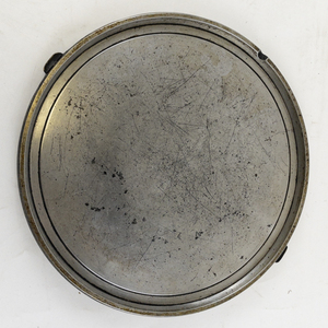 lot 152 image: Vintage Harmax Co. Gridd-Grill Cast Iron Circular Grill Plate