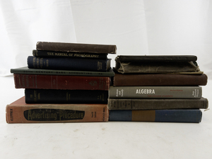 lot 98 image: Vintage Business and Navy Instruction Books Collection, Early to Mid 20th Century