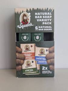 lot 17 image: DR. SQUASH NATURAL BAR SOAP VARIETY PACK