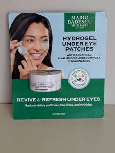 lot 21 image: NEW MARIO BADESCU SKINCARE HYDROGEL UNDER EYE PATCHES
