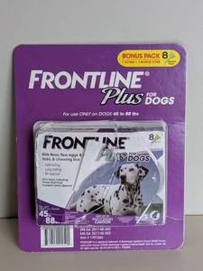 lot 57 image: NEW FRONTLINE PLUS FOR DOGS