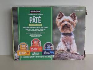 lot 67 image: NEW KIRKLAND SIGNATURE 3-FLAVOR VARIETY PACK PATE (DOGS)