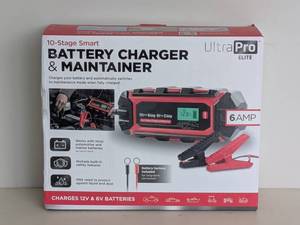 lot 76 image: NEW ULTRA PRO ELITE 10-STAGE SMART BATTERY CHARGER & MAINTAINER